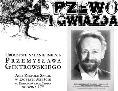 Miniatura: Przemysław Gintrowski został patronem auli