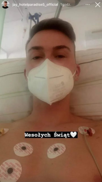 Jeremiah Dąbrowski z&nbsp;&bdquo;Hotelu Paradise&rdquo; trafił do&nbsp;szpitala