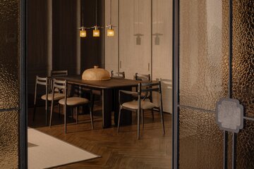 Wnętrze, które prowadzi do rozluźnienia ciała i umysłu, projekt 932 Design Group 