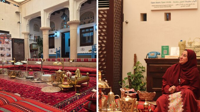 Sara Yousef w Centrum Porozumienia Kulturowego im. Szejka Mohammeda