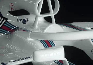 Bolid teamu Williams na rok 2018 