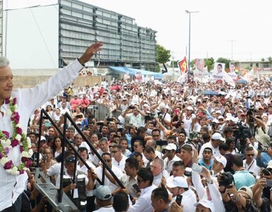 Miniatura: Wybory w Meksyku. Lewicowiec Lopez Obrador...