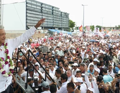 Miniatura: Wybory w Meksyku. Lewicowiec Lopez Obrador...