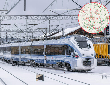 Miniatura: „Szklanka" i ogromne utrudnienia na kolei....