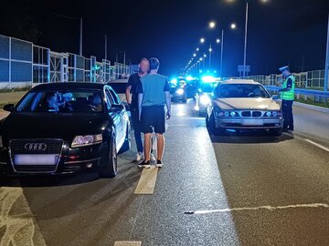 Nocna akcja policji w&nbsp;Krakowie