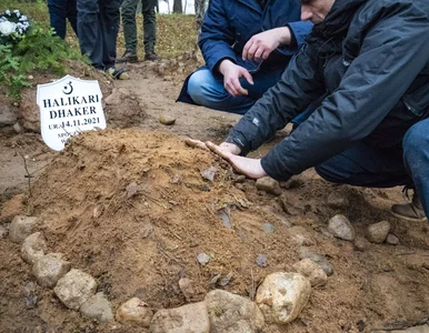 Miniatura: Granica polsko-białoruska. Zmarła Kurdyjka...