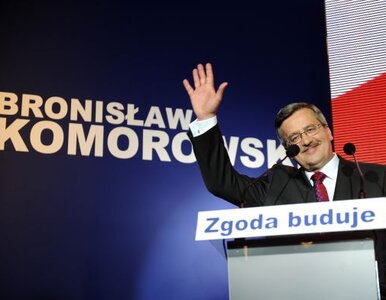 Miniatura: Migalski: Komorowski był naszym...