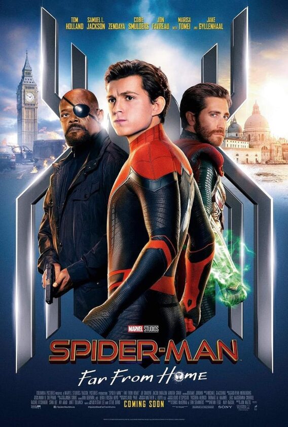 Plakat do filmu „Spider-Man: Daleko od domu” 
