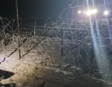 Miniatura: Grupa Irakijczyków forsowała granicę....