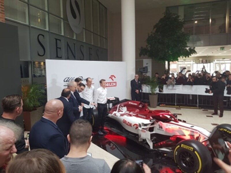 Konferencja Alfa Romeo Racing Orlen 