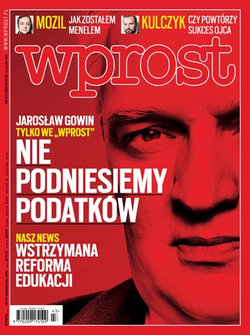 Okładka tygodnika Wprost nr 43/2016 (1759)