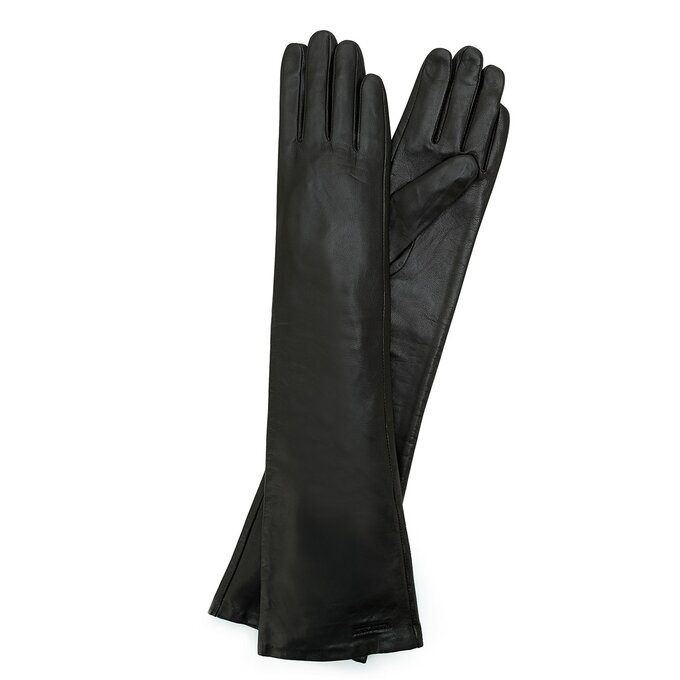 Długie rękawiczki sk&oacute;rzane