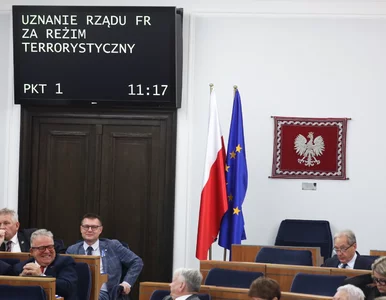 Miniatura: Senat przyjął symboliczną uchwałę. Nikt z...