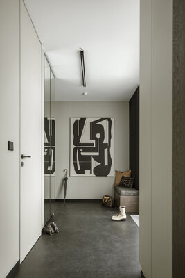 Miniatura: Ciepłe wnętrze zaprojektowane przez Poco...