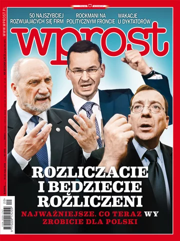 Okładka tygodnika Wprost nr 20/2016 (1736)