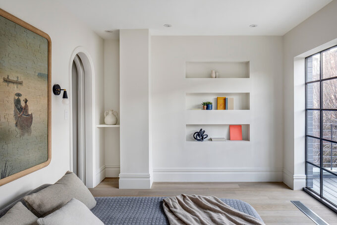 Wnętrza kamienicy na Brooklynie, projekt BAAO Architects