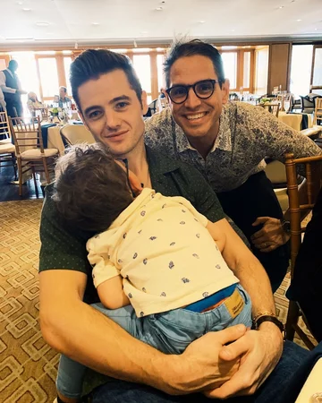 Robbie Rogers i Greg Berlanti 