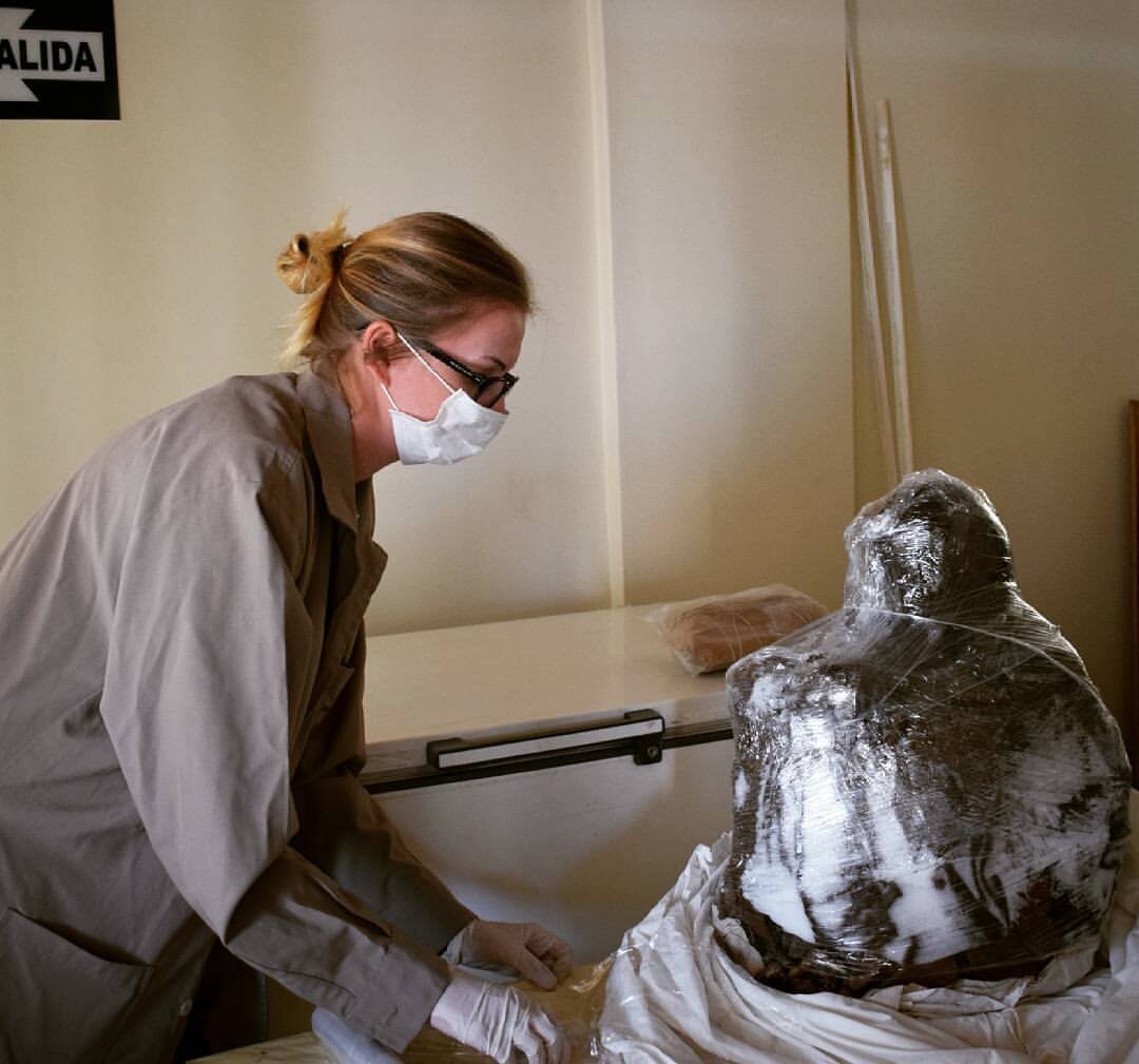 Badania antropologiczne mumii dziecka odkrytej na szycie Ampato 