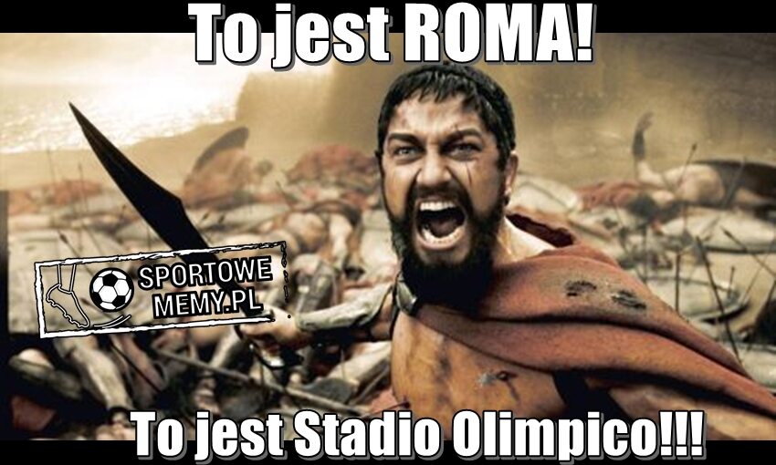 Mem po meczu AS Roma - FC Barcelona 