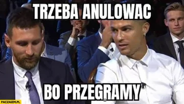 Mem po odwołaniu Złotej Piłki 