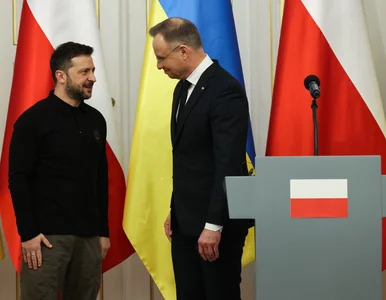 Miniatura: Andrzej Duda upomina Wołodymyra...