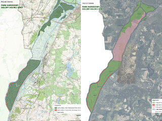 Projektowany Park Narodowy Doliny Dolnej Odry (dwa etapy)