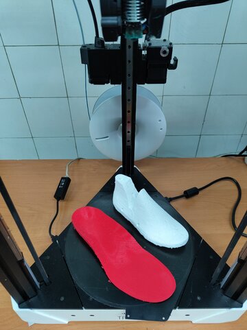 Druk 3D element&oacute;w obuwia
