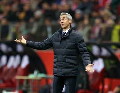 Miniatura: Paulo Sousa wściekły na piłkarzy. Kamery...