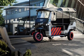 Riksze skonstruowane z&nbsp;używanych akumulator&oacute;w samochod&oacute;w elektrycznych