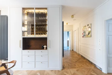 100-metrowy apartament w kamienicy w Gdyni, projekt: masz.design 