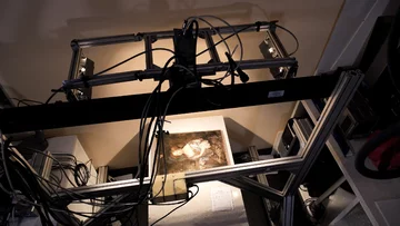 Zdjęcie z prac laboratorium LANBOZ 