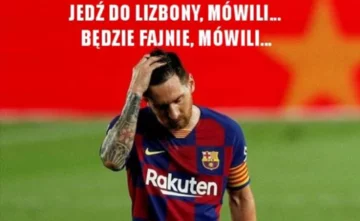 Mem po meczu FC Barcelony z Bayernem Monachium 