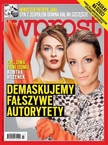 Okładka tygodnika Wprost nr 47/2016 (1763)