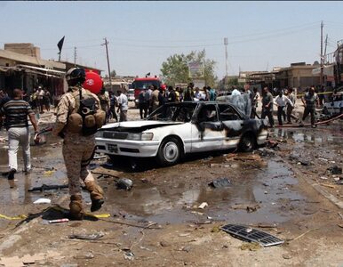 Miniatura: Zamach w Iraku. Co najmniej 29 ofiar