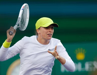 Miniatura: Iga Świątek otworzyła turniej w USA....