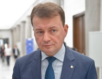 Miniatura: Błaszczak: Rozwiązanie Sejmu wprowadziłoby...