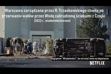 Mem po materiale Wiadomości TVP 