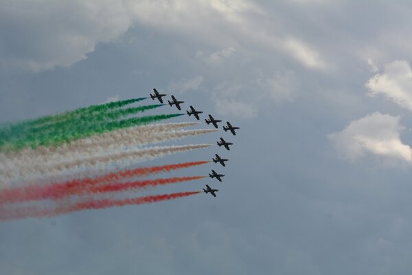 Miniatura: Włosi na Air Show w Radomiu