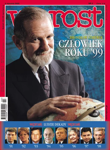 Okładka tygodnika Wprost nr 2/2000 (893)