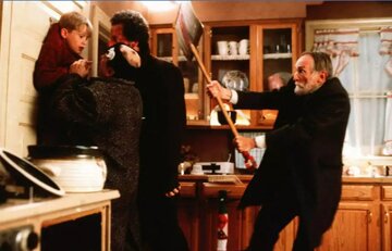 Kadr z&nbsp;filmu &bdquo;Kevin sam w&nbsp;domu&rdquo;