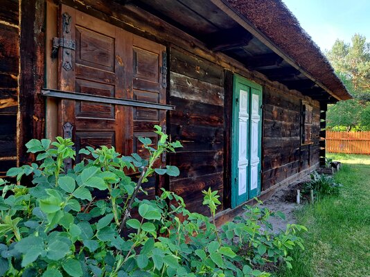 Miniatura: Skansen budownictwa puszczańskiego w Granicy