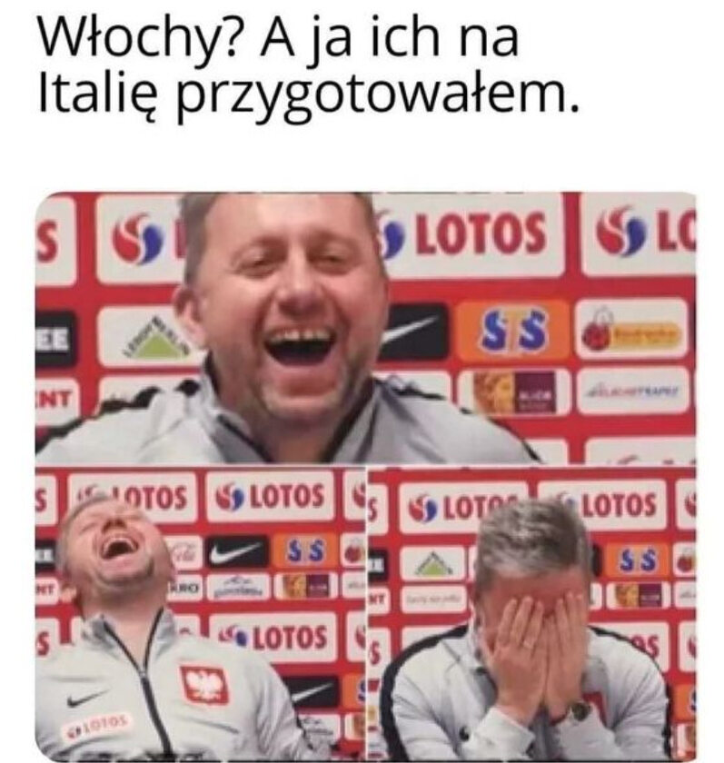 Mem po meczu Polska - Włochy 