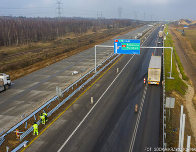 Miniatura: Autostrada A1 i spore zmiany dla...