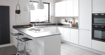 Funkcjonalna i ergonomiczna zabudowa kuchenna 