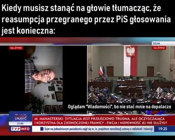 Mem po głosowaniu ws. lex TVN 