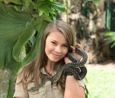 Miniatura: Bindi Irwin. Córka Steve'a Irwina idzie w...