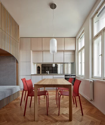Kawalerka, czyli wygodne mieszkanie w... pudełku, projekt studio ORA ORA, Linka, mieszkanie w pudełku