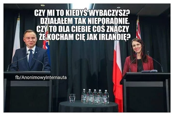 Memy po wpadce Andrzeja Dudy w Nowej Zelandii 