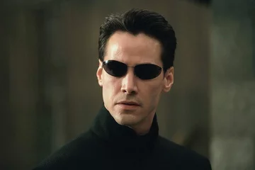 Keanu Reeves w filmie „Matrix reaktywacja” (2003) 