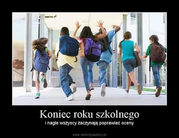 Zakończenie roku szkolnego - okolicznościowe memy 